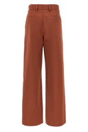 Pantalon Satin Rouge