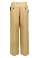Pantalon Coton Beige