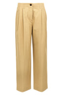Pantalon Coton Beige