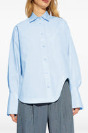 Chemise Coton Bleu Clair