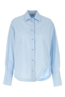 Chemise Coton Bleu Clair