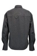 Chemise Laine Gris