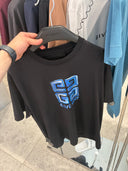 T-shirt oversize à logo 4G artistique bleu