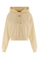 Sweat à capuche en gros grain