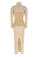 Robe Laine Blanc