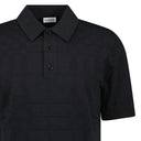 Polo tricoté “Kieran” – noir