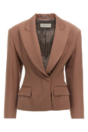 Veste Laine Marron