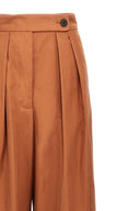 Pantalon Coton Marron