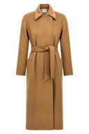 Manteau Cachemire Marron