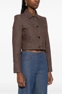 Veste Coton Marron