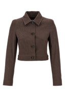 Veste Coton Marron