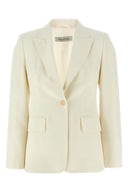 Veste Laine Blanc