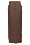 Jupe Coton Marron
