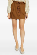 Jupe Mohair Marron