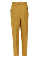 Pantalon Soie Doré