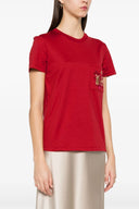 T-Shirt Coton Rouge