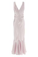 Robe Satin Rose