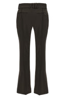 Pantalon Laine Marron