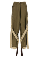 Pantalon Coton Vert