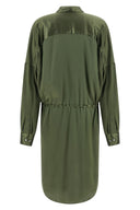 Chemise Satin Vert