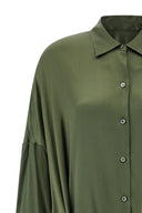 Chemise Satin Vert