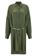 Chemise Satin Vert