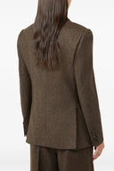 Veste Laine Marron
