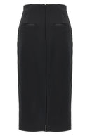 Jupe Satin Noir