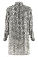 Chemise Soie Gris
