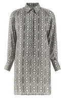 Chemise Soie Gris