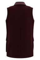 Chemise Cachemire Bordeaux