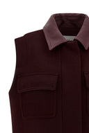 Chemise Cachemire Bordeaux