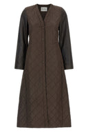 Manteau Cuir Marron