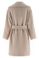 Manteau Laine Beige