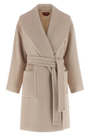 Manteau Laine Beige
