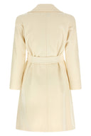 Manteau Laine Blanc