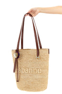 Sac Cuir Beige