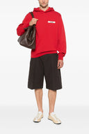 Sweat à capuche en gros grain