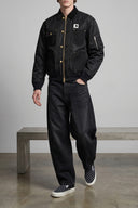 Pantalon Coton Noir