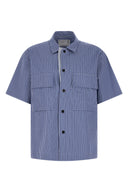 Chemise Coton Bleu Clair