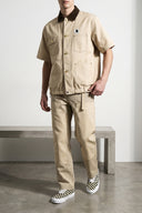 Pantalon Laine Beige