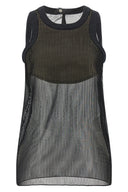 Top Satin Noir