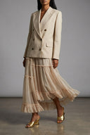 Veste Coton Beige