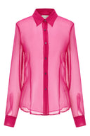Chemise Soie Fuchsia