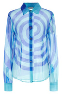 Chemise Soie Multicolore