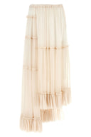 Jupe Soie Beige