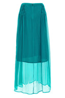 Jupe Soie Vert