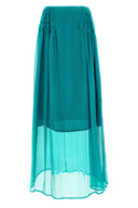 Jupe Soie Vert