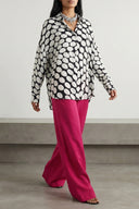 Pantalon Coton Fuchsia