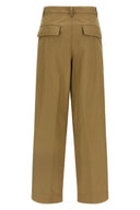 Pantalon Coton Beige